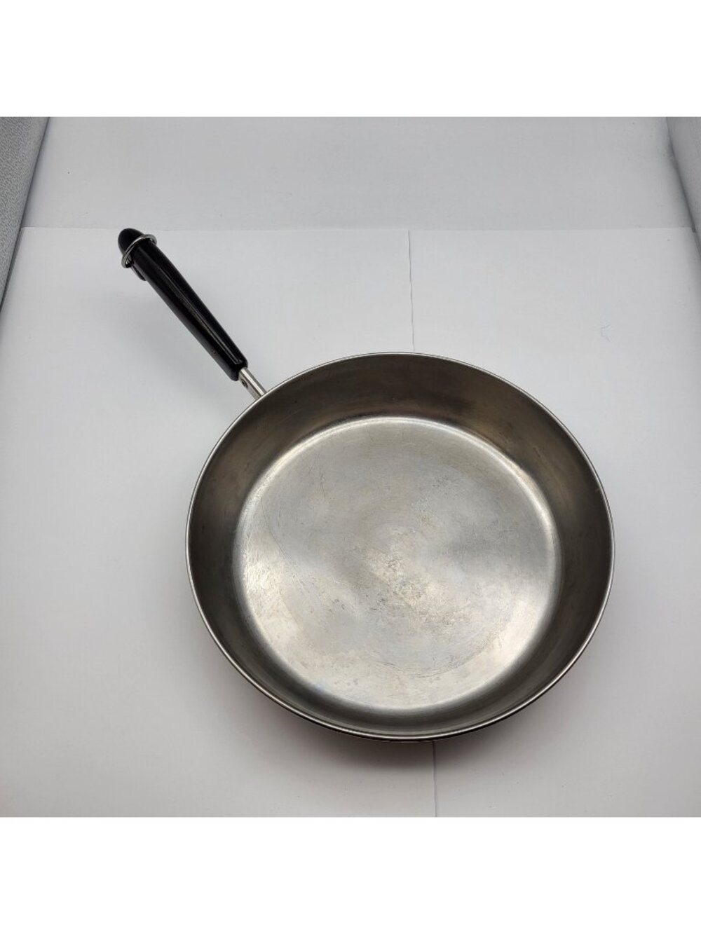 Vintage Revere Ware Skillet Frying Pan 10 Inch Copper Bottom No Lid